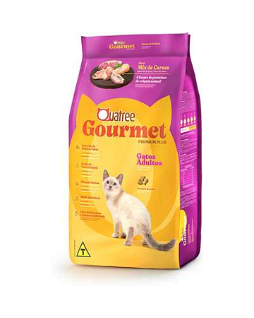 Quatree Gourmet Gatos Adultos Mix De Carnes 10.1Kg