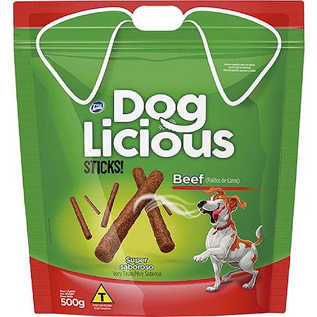 Dog Licious Sticks Carne 500g
