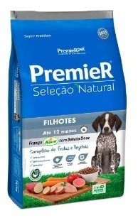 Premier Selecao Natural Cães Filhotes Batata Doce - 10,1Kg