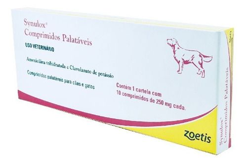 Synulox 250mg 10 Comprimidos