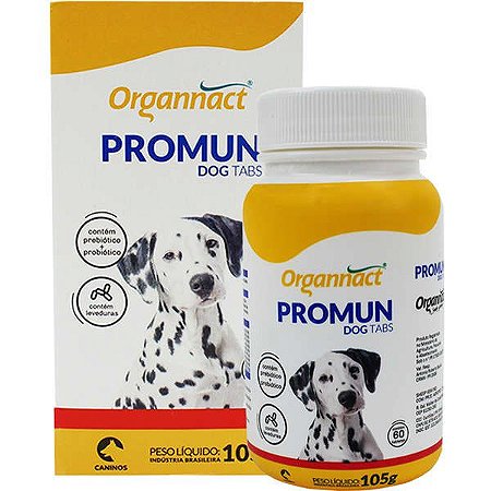 Suplemento Promun Dog Tabs 60 comprimidos - Organnact