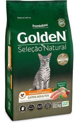 Golden Selecao Natural Gato Adulto - 10,1Kg