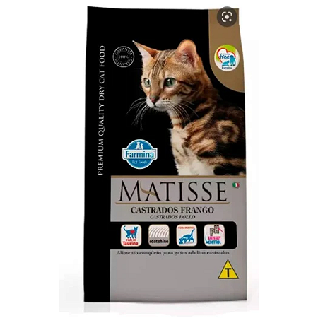Matisse Gatos Castrados Frango 7,5kg
