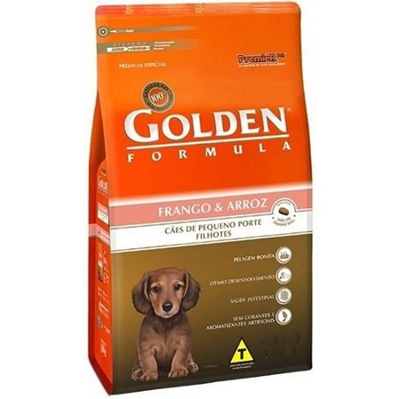 Golden Fórmula Cães Filhotes Minibits Frango 3kg