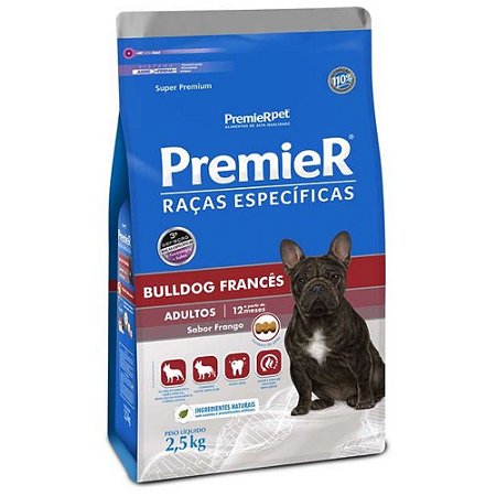 Premier Raças Específicas Bulldog Francês Filhotes - 2,5 Kg