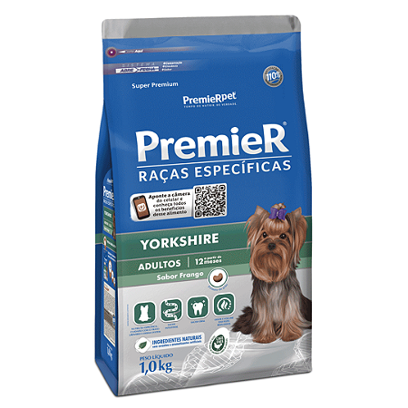 Premier Raças Específicas Yorkshire Adulto 1Kg