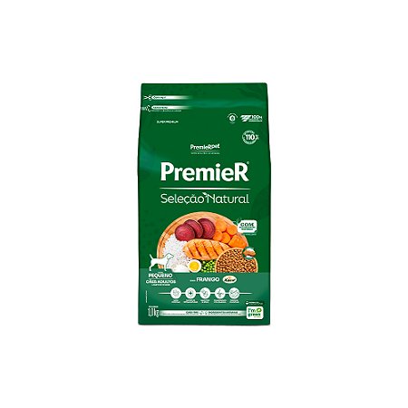 Premier Seleção Natural Cães Adultos Raças Pequenas 1kg
