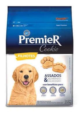 Biscoito Premier Cookies Cães Filhotes 250G
