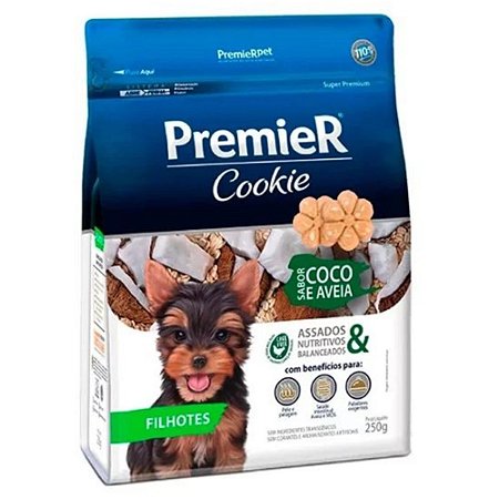 Premier Cookie Cães Filhotes Frutas Vermelha 250g