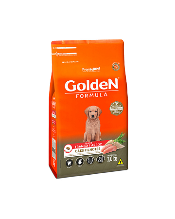 Golden Fórmula Cães Filhotes Frango 3kg