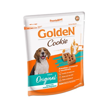 Golden Cookie Cães Adulto Pequeno Porte 350g