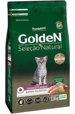 Golden Selecao Natural Gato Filhote - 1Kg