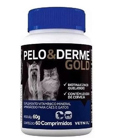 Pelo & Derme Gold 60 Comprimidos