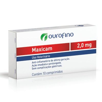 Maxicam 2,0mg Blister Com 10 Comprimidos