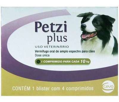 Petzi Plus 10kg 4 Comprimidos