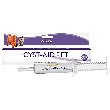 Suplemento Renal para Cães e Gatos Cyst Aid Pet 35g - Organnact