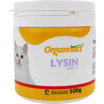 Suplemento Lysin Cat SF  100g - Organnact