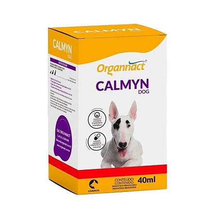 Suplemento Calmyn Dog 40ml - Organnact