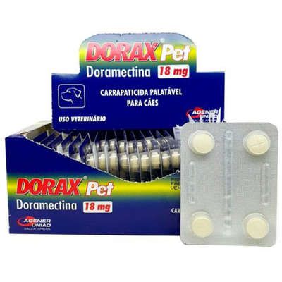 Dorax Pet 18 Mg - 4 Comprimidos