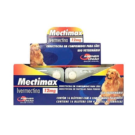 Mectimax 12Mg Blister Com 4 Comprimidos