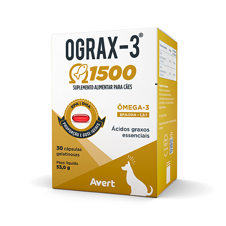 Ograx 1500mg 30 Cápsulas