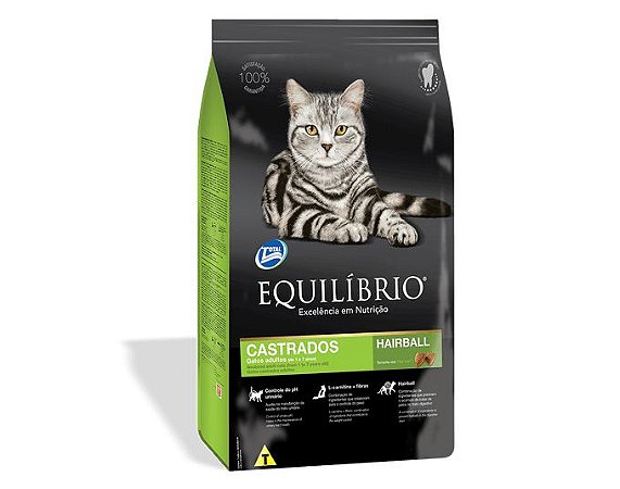 Equilibrio Gatos Castrados Ate  7 Anos 7,5Kg