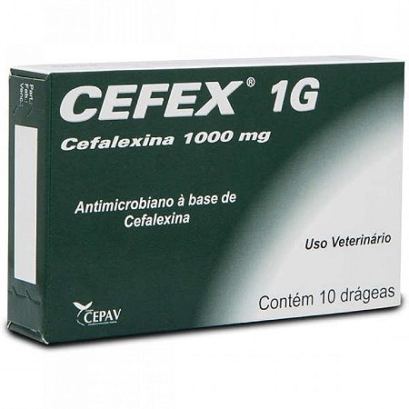 Cefex 1G 10 Comprimidos