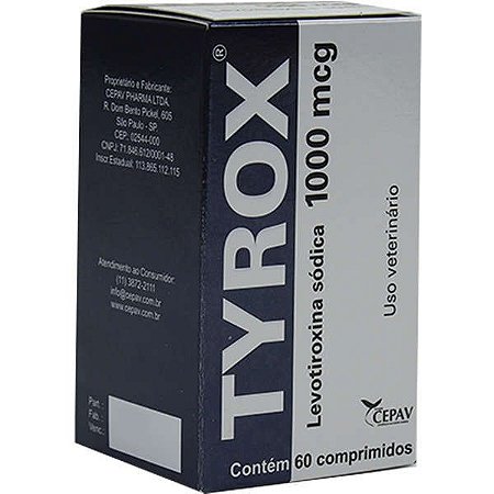 Tyrox 1000 60 Comprimidos