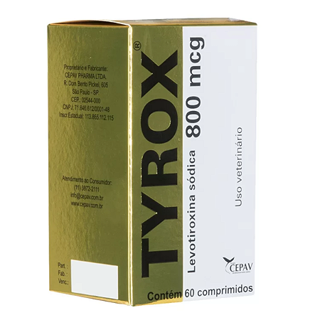 Tyrox 800 60 comprimidos