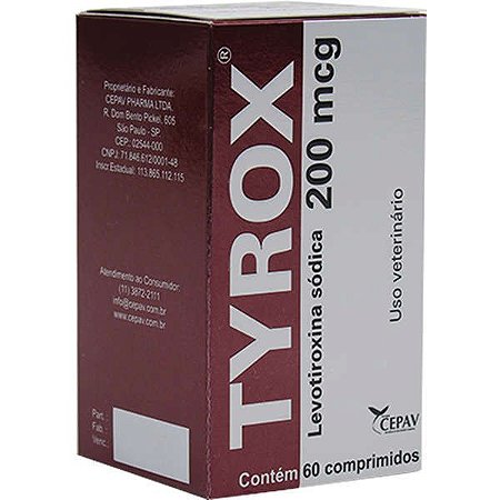 Tyrox 200 60 Comprimidos