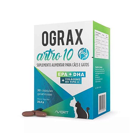 Ograx Artro 10 30 Cápsulas