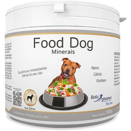 SuplementoFood Dog Minerais Transition para Cães 100g