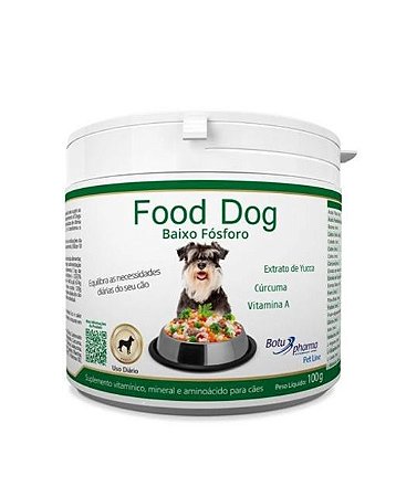 Suplemento Food Dog Baixo Fósforo 100G