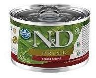 Lata N&D Prime Cão Adulto Frango e Romã 140G