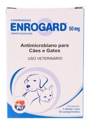 Enrogard 50Mg - 10 Comprimidos