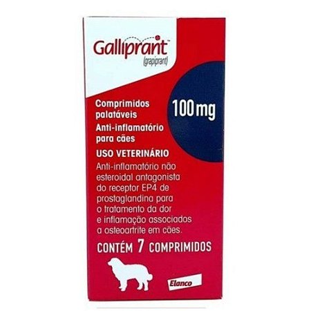 Anti-inflamatório para Cães Galliprant 60Mg - 7 Comprimidos