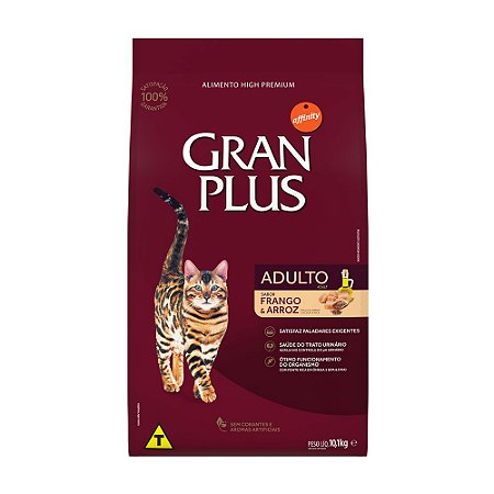 Gran Plus Menu Gato Adulto Frango 3Kg