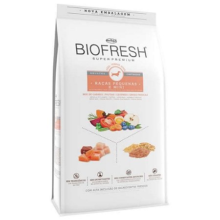 Biofresh Cães Castrados Raças Pequena e Mini 1Kg