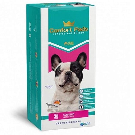 Tapete Higienico Confort Pads - 55X60 - 30 Unidades