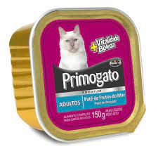 Ração Úmida Pate Primogato Frutos Do Mar - 150g