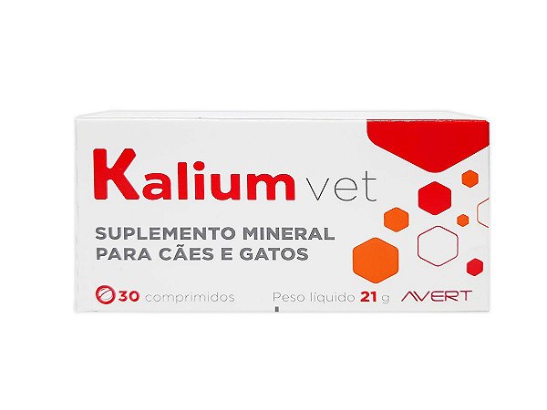 Kalium Vet 30 Comprimidos