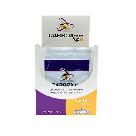 Suplemento Vitamínico Sachê Carbox Duo 8g