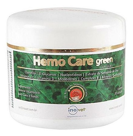 Hemocare Green 30 Cápsulas