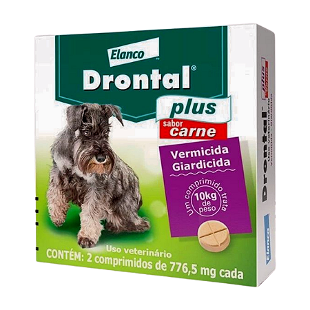 Drontal Plus 10Kg 2 Comprimidos