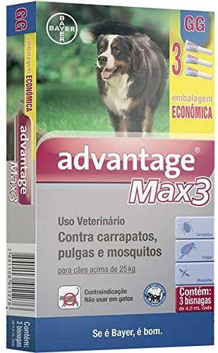 Advantage Max3 Cães acima de 25 Kg 3 unidades