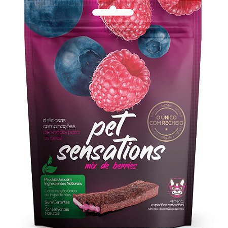 Snacks Pet Sensations Mix De Berries - 65G