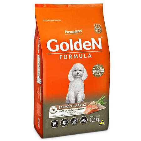 Golden Fórmula Cães Adultos Minibits Salmão 10,1Kg