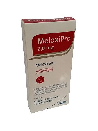 Meloxipro 2Mg - 10 Comprimidos