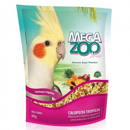 Megazoo Mix Calopsita Tropical - 500G