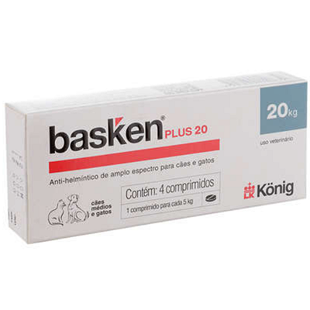 Basken Plus 20 4 Comprimidos